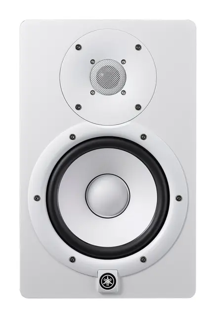 Yamaha HS7W 2-way bi-amp speaker, White 