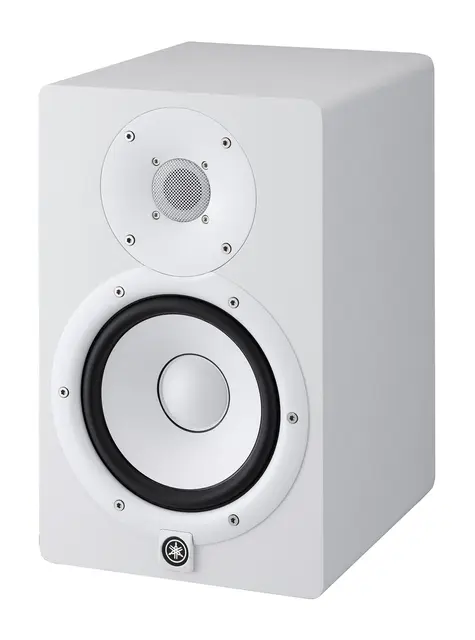 Yamaha HS7W 2-way bi-amp speaker, White 
