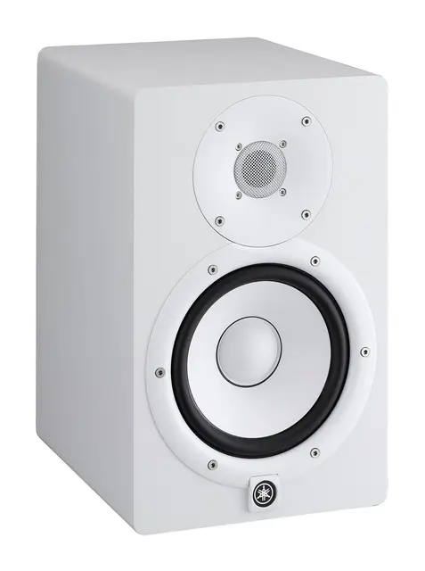 Yamaha HS7W 2-way bi-amp speaker, White 