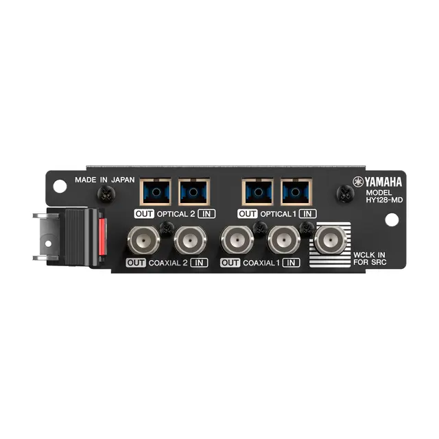 Yamaha MADI interface card 128 channels I/O at 48kHz/24 bit. SRC. 