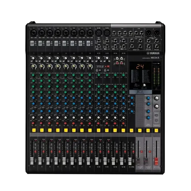 Yamaha MG16X CV Lydmikser 10 Mic / 16 Line Innganger 