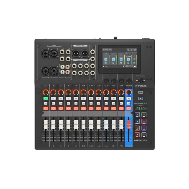 Yamaha MGX12 Sort HDMI 18-Channel Digital Mixing Console 