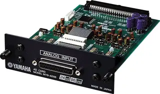 Yamaha MY8-AD96 8-ch 24-bit/96kHz analog Line-level input, 25-pin D-sub