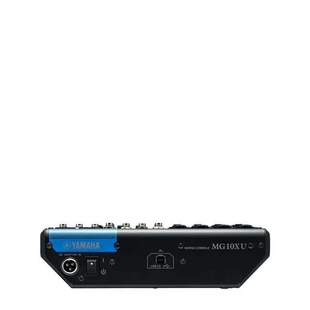 Yamaha MG10XU Lydmikser 4 mic, 3 stereo, FX. XLR out,+ PSU 