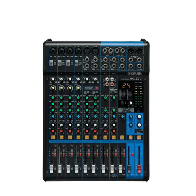 Yamaha MG12XU Lydmikser 6 mic, 4 stereo, 2 Aux, FX 