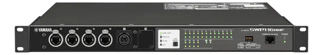 Yamaha SWP1-16MMF L2 Switch Network switch, 12 etherCON, RJ45 