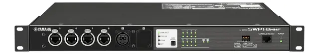 Yamaha SWP1-8MMF L2 Switch Network switch, 4 etherCON, 1 opticalCON 
