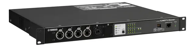 Yamaha SWP1-8MMF L2 Switch Network switch, 4 etherCON, 1 opticalCON 