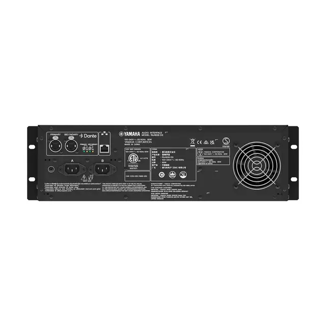 Yamaha Rio1608-D3 I/O rack 16 in/ 8 out Dante-Compatible Input/Output Unit 