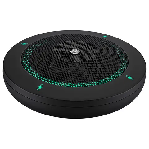 Yamaha RM-TTBlack Tabletop Array Microphone, black.