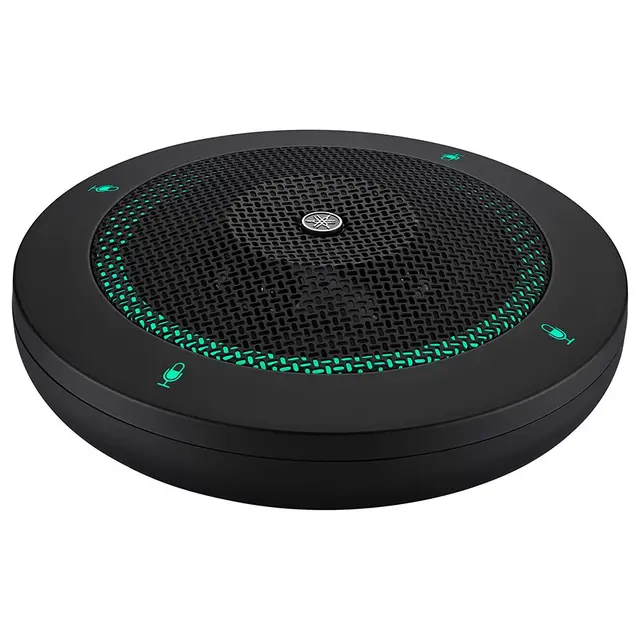 Yamaha RM-TTBlack Tabletop Array Microphone, black. 