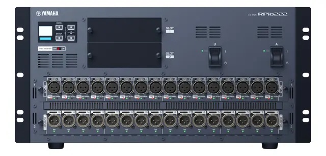 Yamaha Small I/O frame 2  RY card slots. 2 HY card slots. 