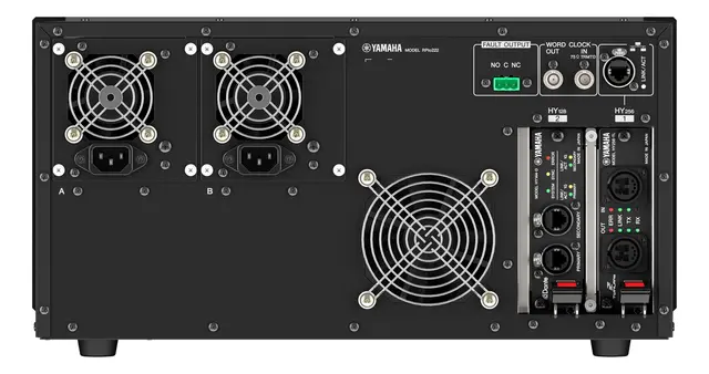 Yamaha Small I/O frame 2  RY card slots. 2 HY card slots. 