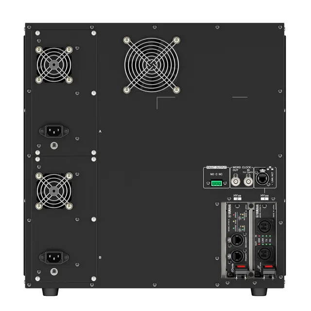 Yamaha Large I/O frame 6  RY card slots. 2 HY card slots. 