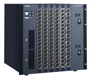 Yamaha Large I/O frame 6  RY card slots. 2 HY card slots.