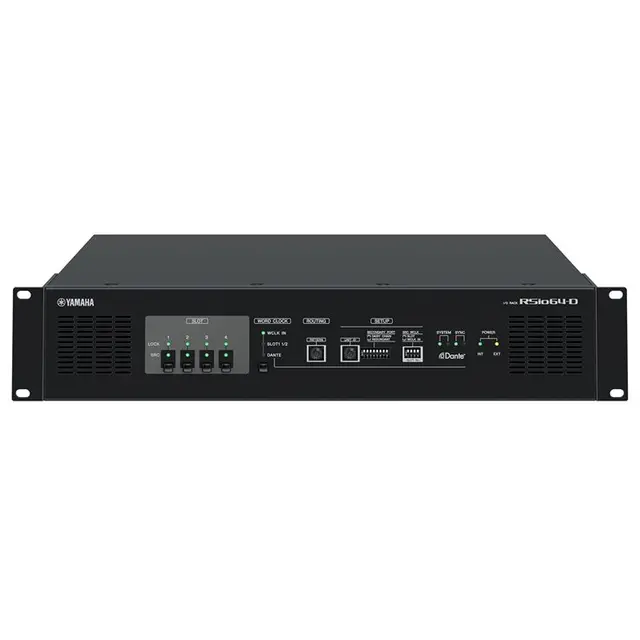 Yamaha RSIO64-D Dante/Mini-YGDAI 4 slots, Sample Rate Conversion 