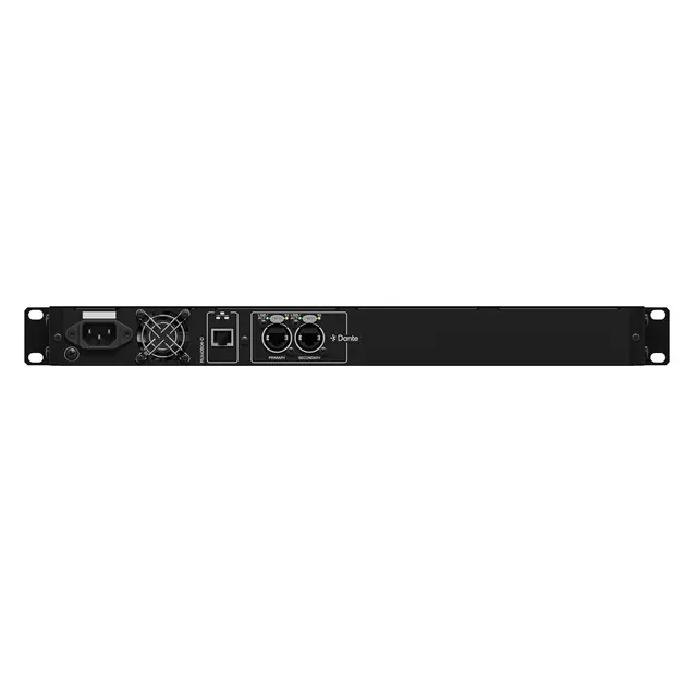 Yamaha RUio0804-D I/O rack 8 in/4 out, 1U, Dante prim./sek. 