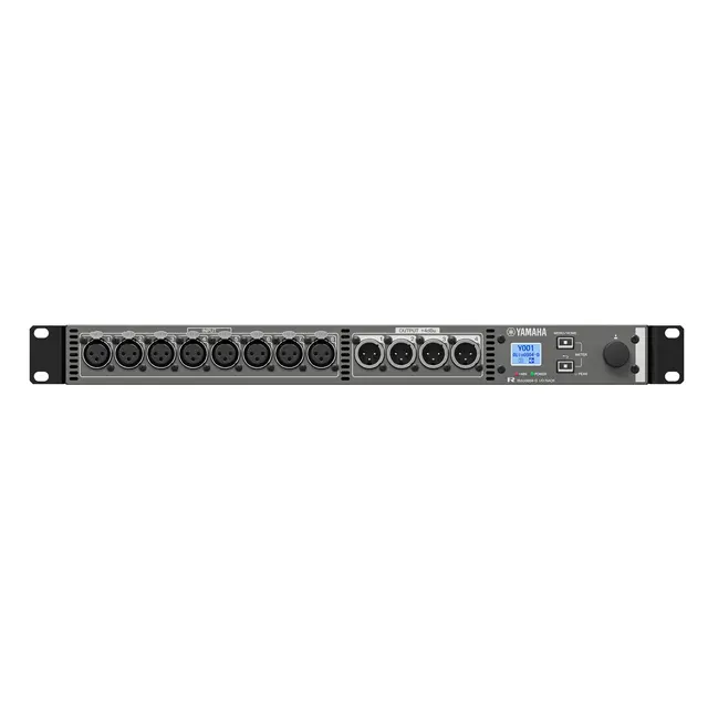 Yamaha RUio0804-D I/O rack 8 in/4 out, 1U, Dante prim./sek. 