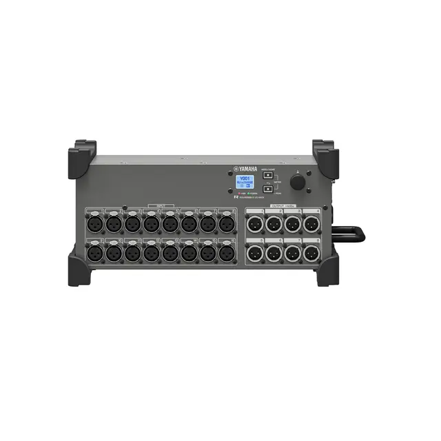 Yamaha RUio1608SB-D I/O stagebox 16 in/8 out, Dante primær/sekundær 