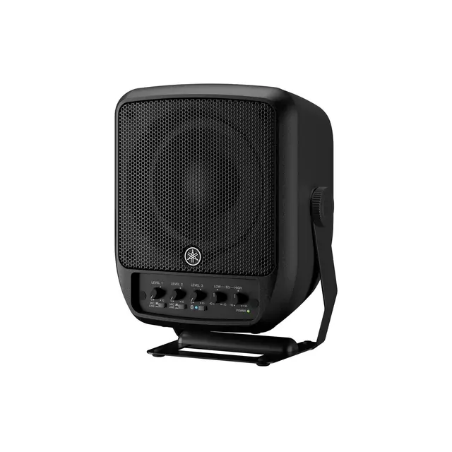 Yamaha STAGEPAS 100, Portable PA system 100 W power amp, 3 channel mixer 