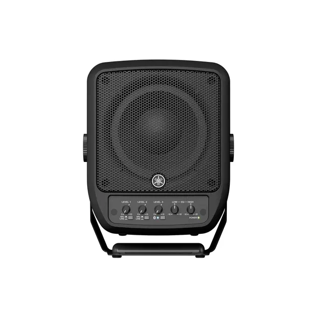 Yamaha STAGEPAS 100, Portable PA system 100 W power amp, 3 channel mixer 