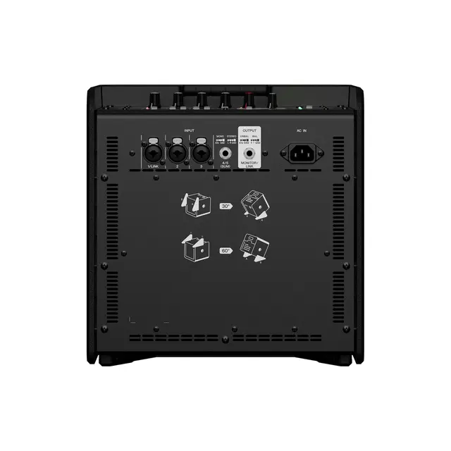 Yamaha STAGEPAS 200BT, Portable PA 180 W power amp/5 channel digital mixer 