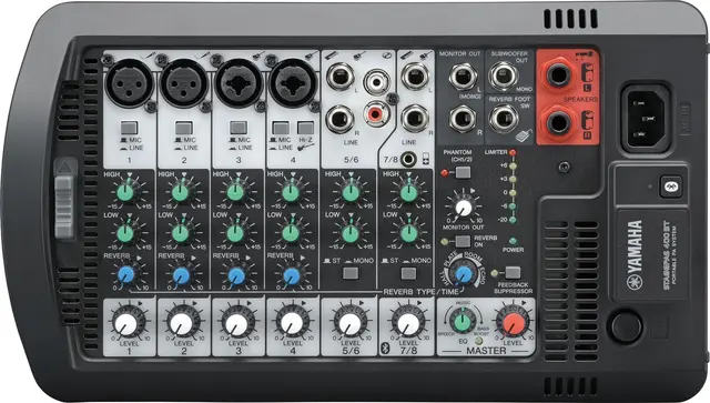 Yamaha STAGEPAS 400BT, 200W+200W Powered mixer 