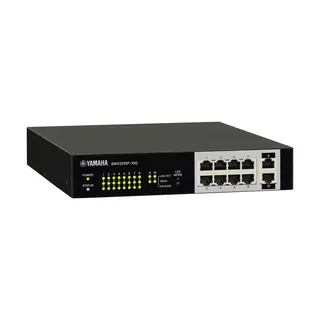 Yamaha SWX2210P-10G Smart L2 switch Dante and PoE+