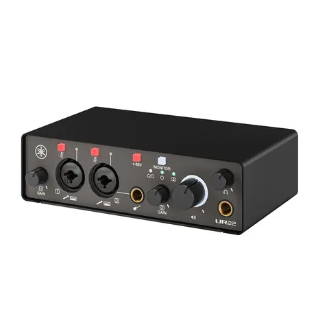Yamaha UR22MK3, Black 2-in/2-out USB-C Audio Interface with 24-bit/192 kHz