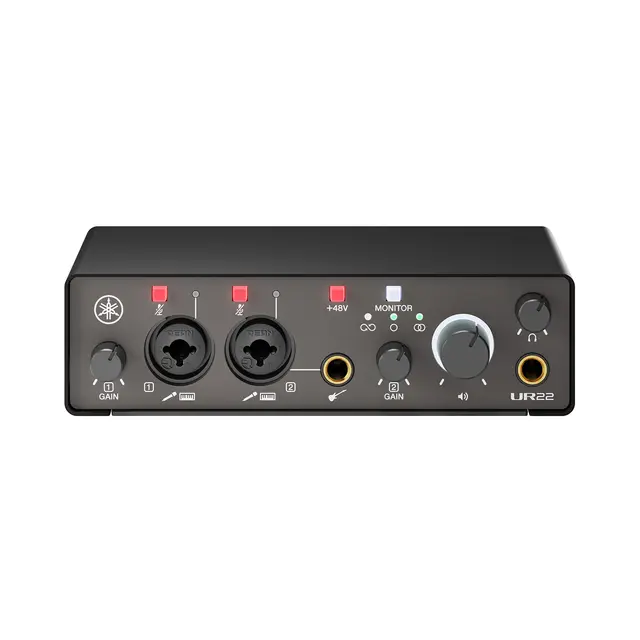 Yamaha UR22MK3, Black 2-in/2-out USB-C Audio Interface with 24-bit/192 kHz 
