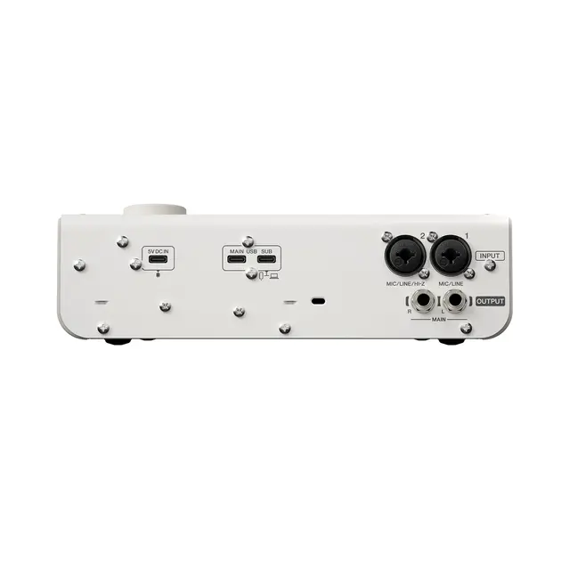Yamaha URX22,White 4-in/2-out USB-C Audio Interface with 32-bit/192kHz 