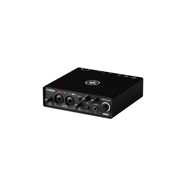 Yamaha URX22C 2-in/2-out USB-C Audio/MIDI Interface with 32-bit/192 kHz 