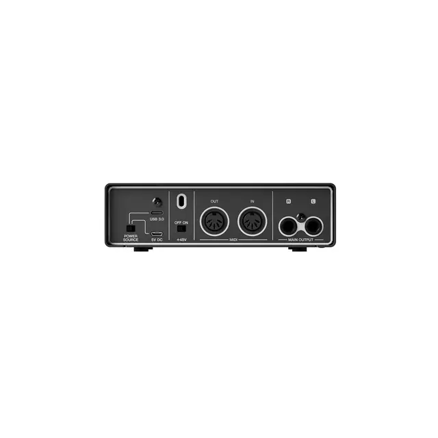 Yamaha URX22C 2-in/2-out USB-C Audio/MIDI Interface with 32-bit/192 kHz 