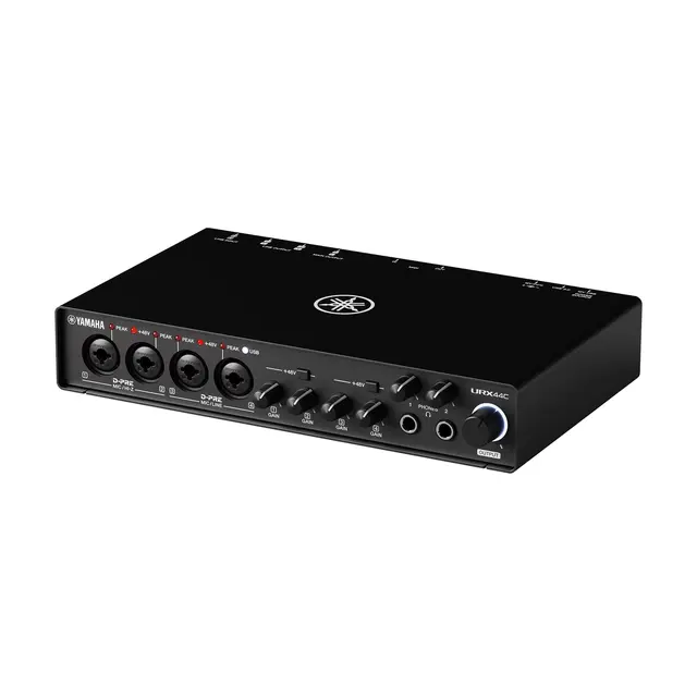 Yamaha URX44C -  6-in/4-out USB-C Audio/MIDI Interface with 32-bit/192 kHz 