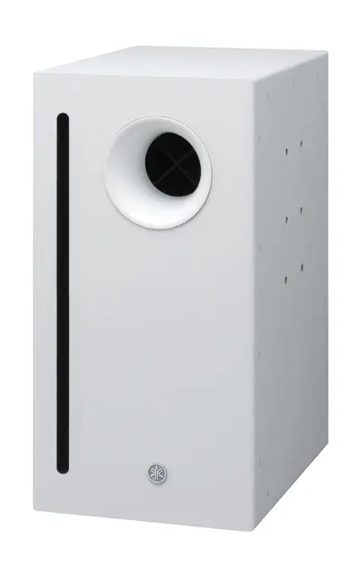 Yamaha VXS10STW, Hi-Z model, Single 10" dual voice coil subwoofer, White 