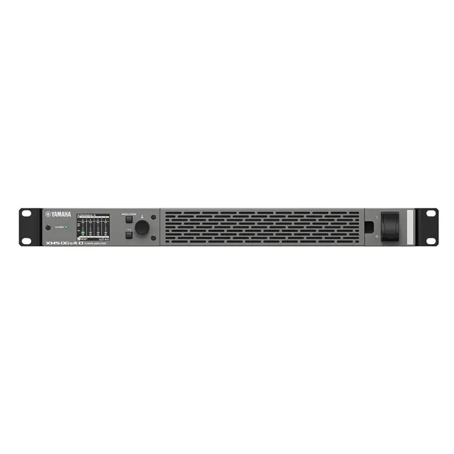 Yamaha XMS06s4-D Effektforsterker 4-kanals 600W DSP Dante 1U 