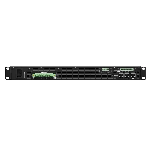 Yamaha XMS06s4-D Effektforsterker 4-kanals 600W DSP Dante 1U 