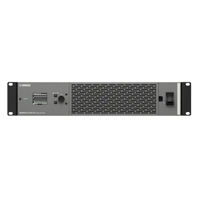 Yamaha XMS12s8-D Effektforsterker 8-kanals 1200W DSP Dante 2U 