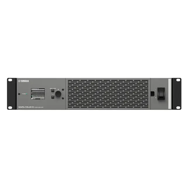 Yamaha XMS24s8-D Effektforsterker 8-kanals 2400W DSP Dante 2U 