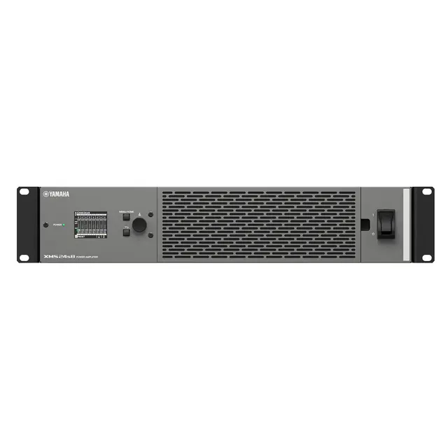 Yamaha XMS24s8 Effektforsterker 8-kanals 2400W DSP 2U 