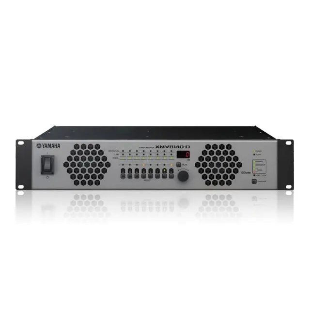 Yamaha XMV8140 Multichannel Amp 8x140W@100V/70V.  m/Y-DIF 