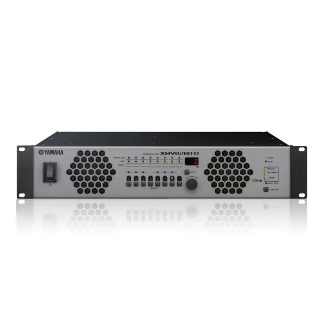 Yamaha XMV8280 Multichannel Amp 8x280W @100V/70V.  m/Y-DIF 