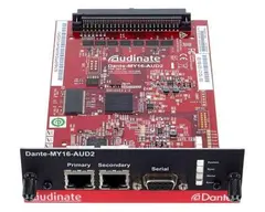 Yamaha MY16-AUD2 16-Channel Dante I/O Network I/O Card