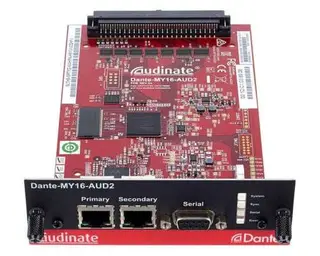 Yamaha MY16-AUD2 16-Channel Dante I/O Network I/O Card